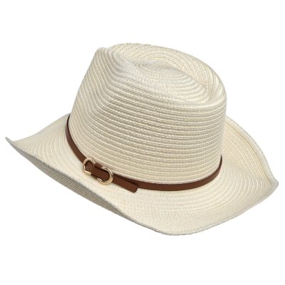 Stråhat - Gårda Kos Western Hat (beige)