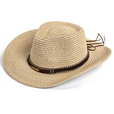 Stråhat - Gårda Marseille Western Hat (beige)