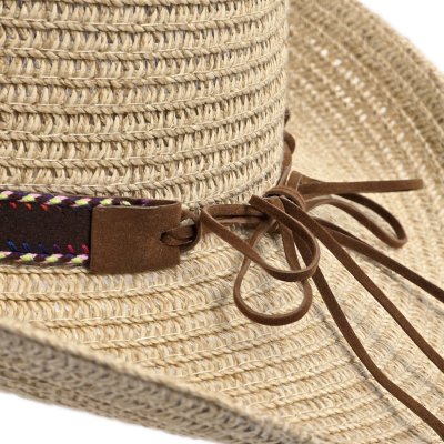Stråhat - Gårda Marseille Western Hat (beige)