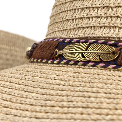 Stråhat - Gårda Marseille Western Hat (beige)