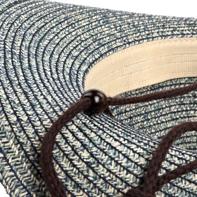 Stråhat - Gårda Marseille Western Hat (blå)