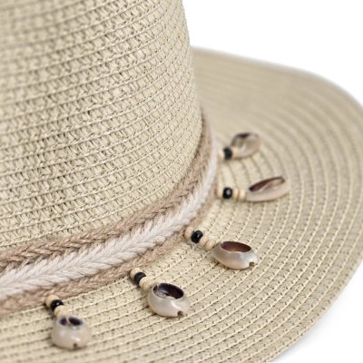Stråhat - Gårda Nerja Fedora (beige)