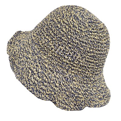 Stråhat - Gårda Portofino Bucket hat (blå)