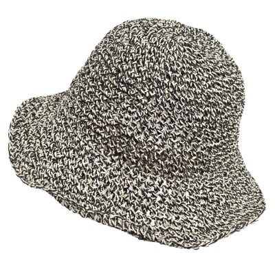 Stråhat - Gårda Portofino Bucket hat (sort)