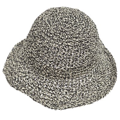 Stråhat - Gårda Portofino Bucket hat (sort)