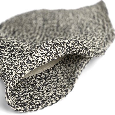 Stråhat - Gårda Portofino Bucket hat (sort)