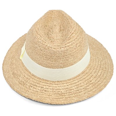 Stråhat - Gårda Positano Fedora (natur/beige)
