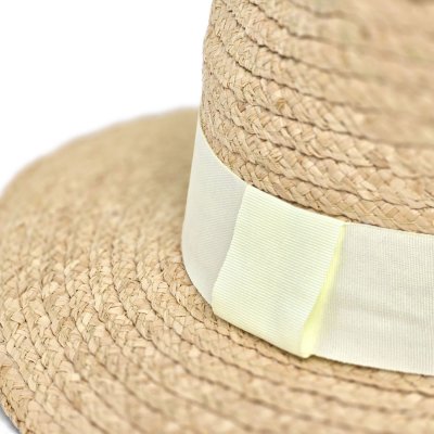 Stråhat - Gårda Positano Fedora (natur/beige)