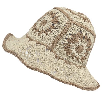 Stråhat - Gårda Rhodes Bucket hat (beige)