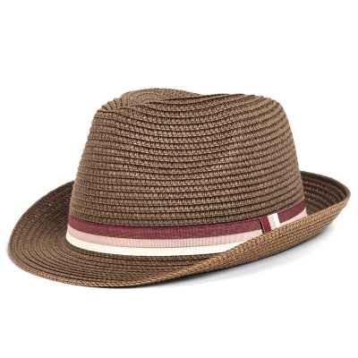 Stråhat - Gårda Seville Trilby (brun)