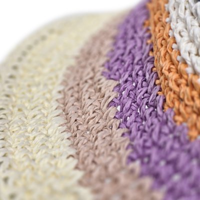 Stråhat - Gårda Sorrento Bucket hat (lys multi)