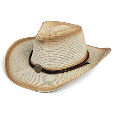 Stråhat - Gårda Taranto Western Hat (beige)