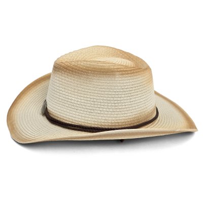 Stråhat - Gårda Taranto Western Hat (beige)