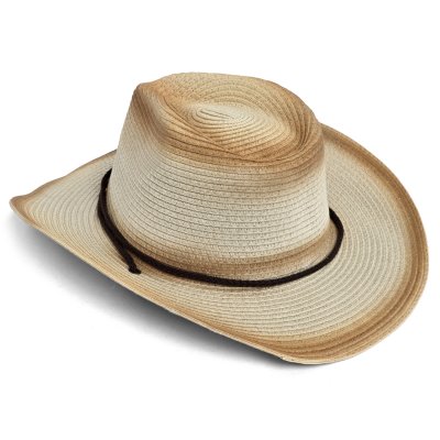 Stråhat - Gårda Taranto Western Hat (beige)