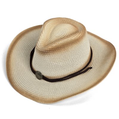 Stråhat - Gårda Taranto Western Hat (beige)