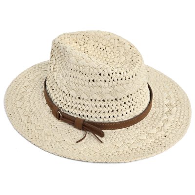 Stråhat - Gårda Toulon Fedora (beige)