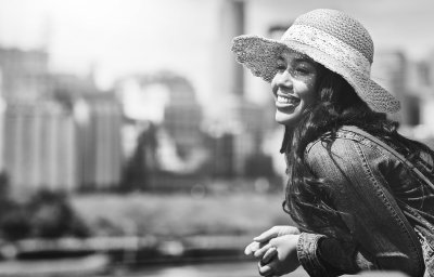 Stråhat - Gårda Ornella (beige)