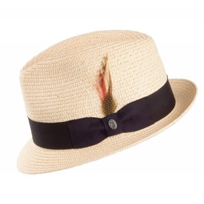 Hatte - Toyo Braided Trilby (natur)