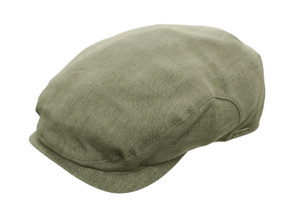 Sixpence / Flat cap - Wigéns Ivy Classic Cap (olivengrøn)