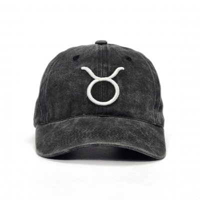 Caps - Gårda Zodiac Sign Taurus (sort)